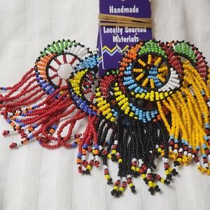 Colorful Beaded Earrings